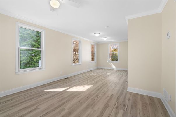 Empty room, Interior, Wood Texture Flooring
