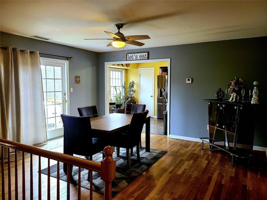 Dining room, Interior, Wood Texture Flooring