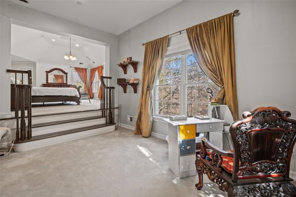 Bedroom, Interior, Pendant Lights, Recessed Lighting