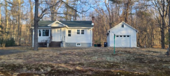Backyard, Detached Garage, Exterior