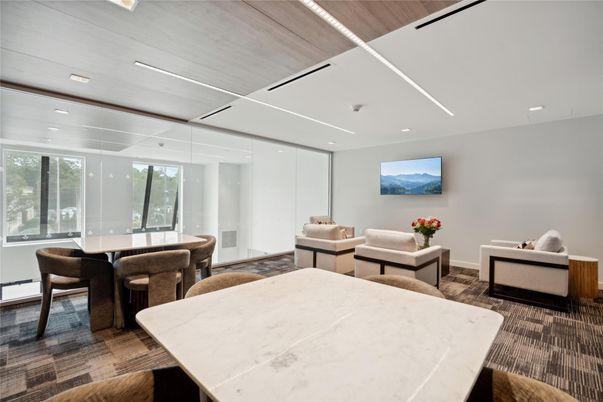 Dining room, Interior, Recessed Lighting