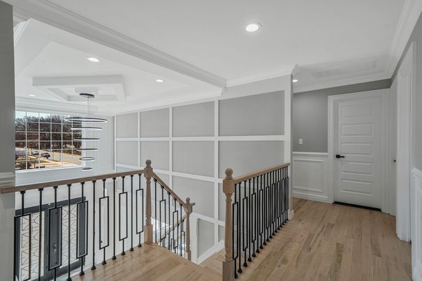 Interior, Pendant Lights, Recessed Lighting, Wood Texture Flooring
