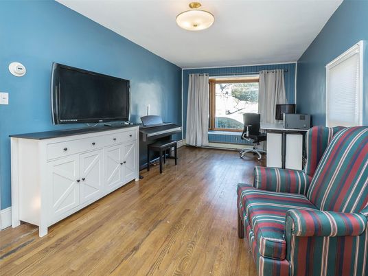 Home Office, Interior, Piano, Wood Texture Flooring