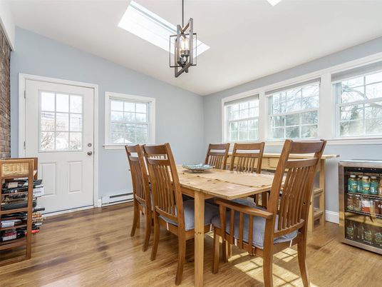 Dining room, Interior, Wood Texture Flooring