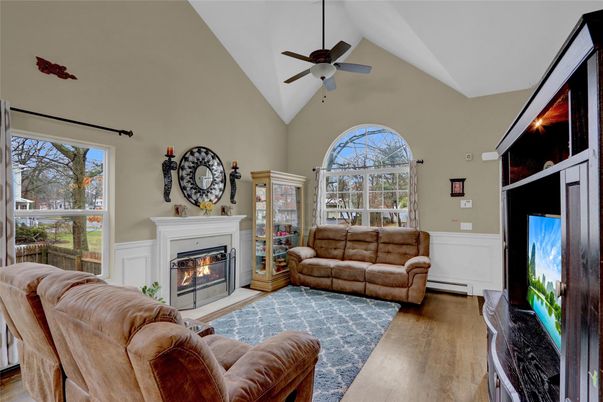 Fireplace, Interior, Living room, Wood Texture Flooring