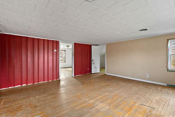Empty room, Interior, Wood Texture Flooring