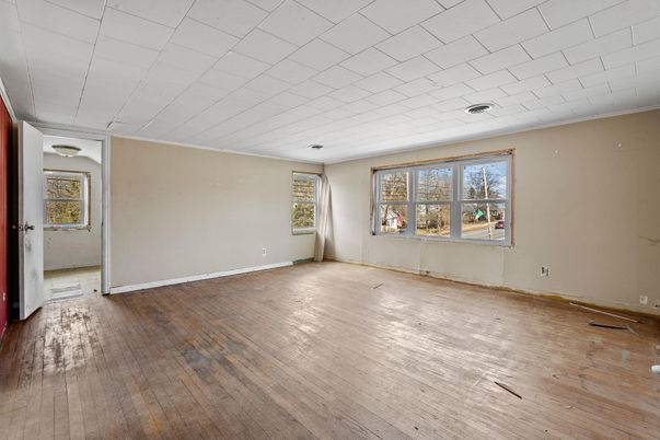 Empty room, Interior, Wood Texture Flooring