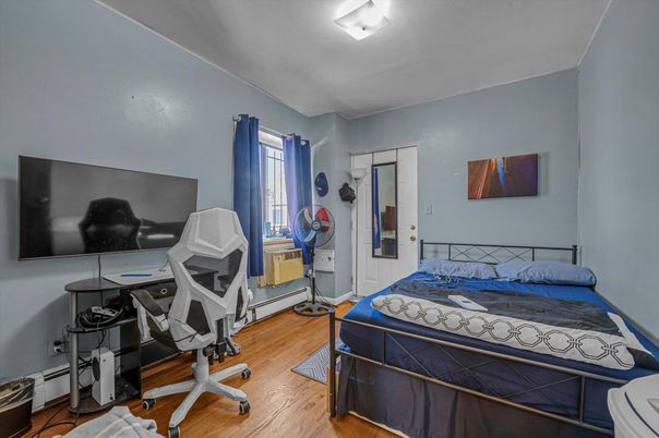 Bedroom, Home Office, Interior, Wood Texture Flooring