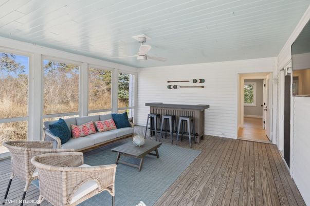 Interior, Living room, Sun Room, Wood Texture Flooring