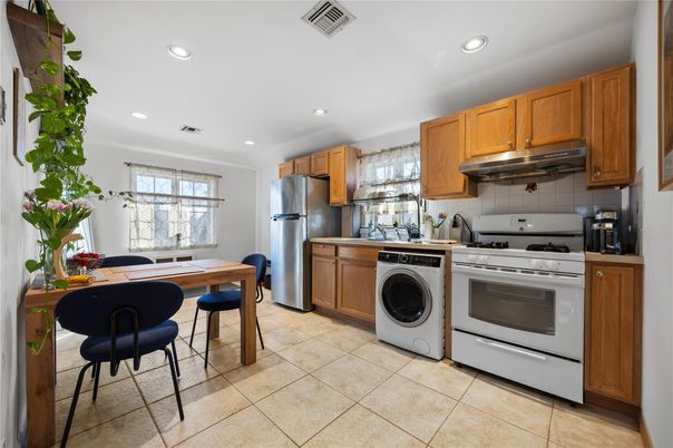 Interior, Kitchen, Recessed Lighting, Stainless Steel Appliances