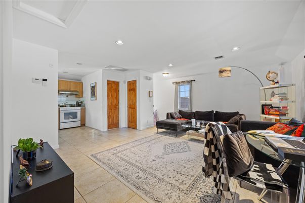 Interior, Kitchen, Living room, Recessed Lighting