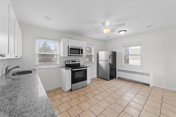 Interior, Kitchen, Recessed Lighting, Stainless Steel Appliances