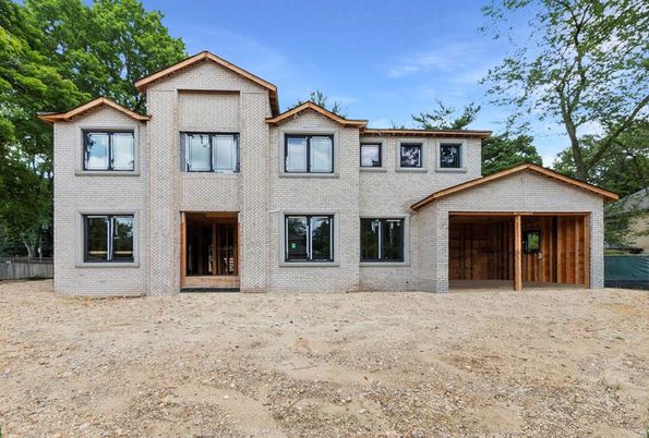 Exterior, Facade, Brick Facade, Brick Traditional