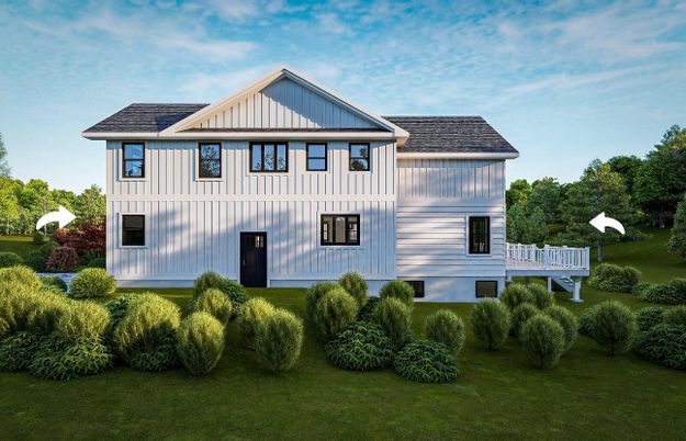 Backyard, Exterior, Facade, Farmhouse