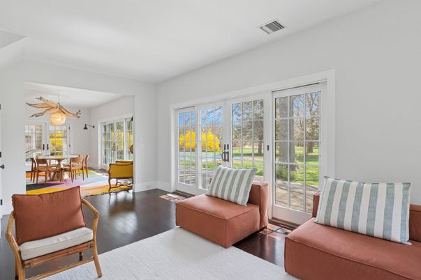 Dining room, Interior, Wood Texture Flooring