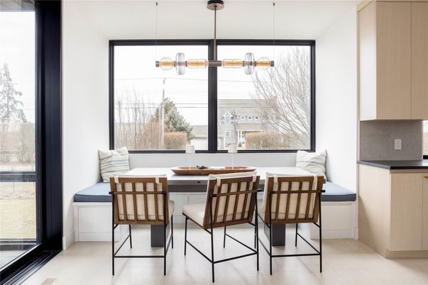 Dining room, Interior, Pendant Lights