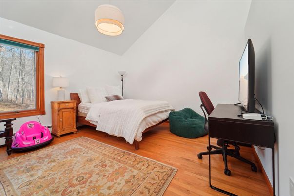 Bedroom, Home Office, Interior, Wood Texture Flooring