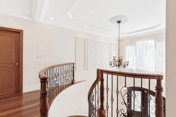 Chandelier, Interior, Recessed Lighting, Wood Texture Flooring