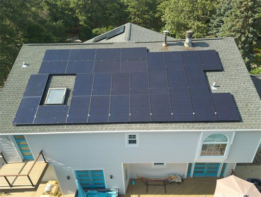 Exterior, Solar Panels