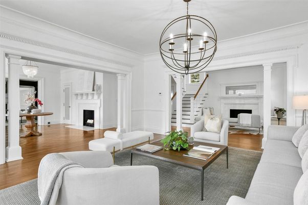 Chandelier, Fireplace, Interior, Living room, Wood Texture Flooring