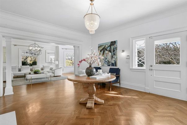 Chandelier, Interior, Living room, Wood Texture Flooring