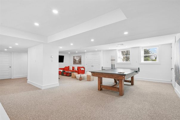 Game Room, Interior, Living room, Recessed Lighting