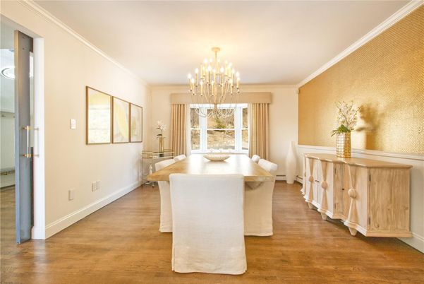 Chandelier, Dining room, Interior, Pendant Lights, Wood Texture Flooring