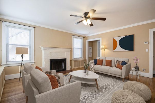 Fireplace, Interior, Living room, Wood Texture Flooring