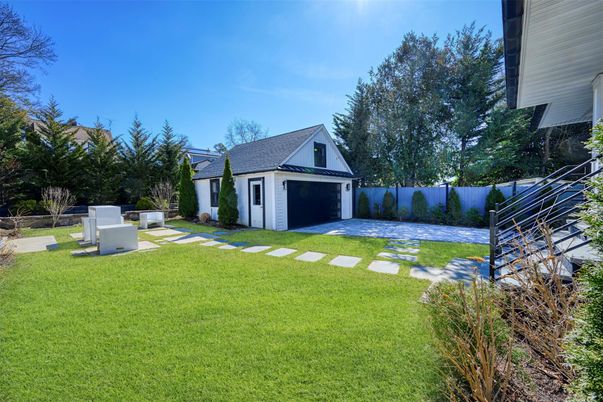Backyard, Detached Garage, Exterior