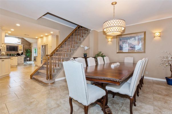 Dining room, Interior, Kitchen, Pendant Lights, Recessed Lighting