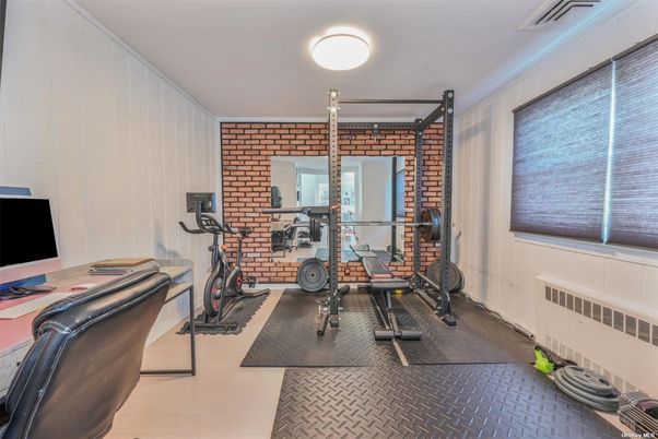 Fitness Equipment, Interior, Stone Walls