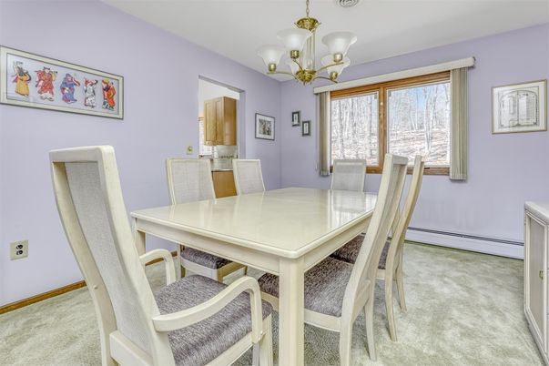 Chandelier, Dining room, Interior