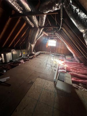 Interior, Wooden Beams