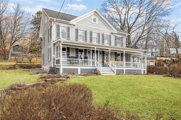 Backyard, Exterior, Facade, Queen Anne Victorian