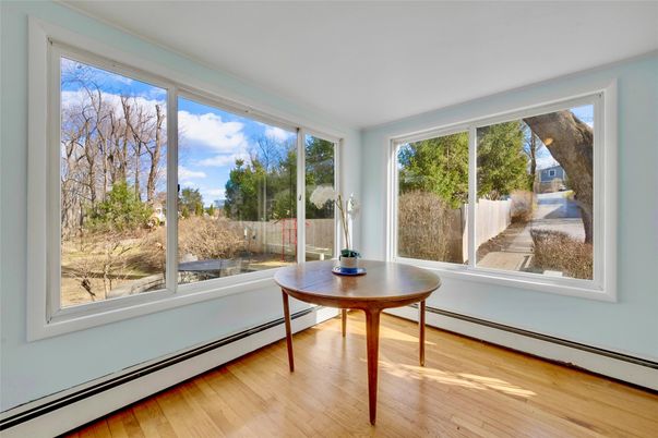 Interior, Sun Room, Wood Texture Flooring