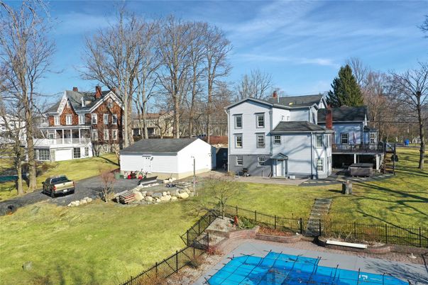 Backyard, Detached Garage, Exterior