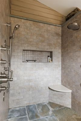 Bathroom, Interior, Stone Walls