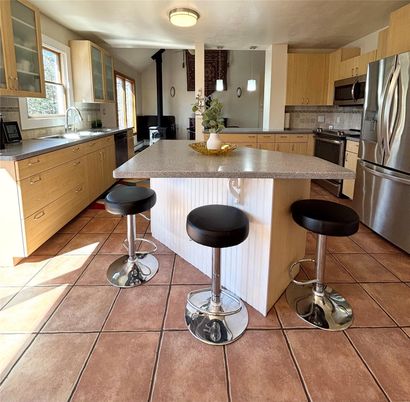 Interior, Kitchen, Stainless Steel Appliances