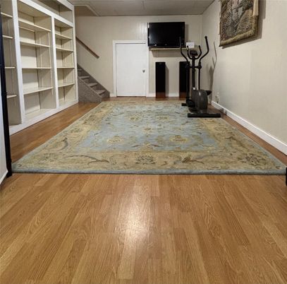 Fitness Equipment, Interior, Wood Texture Flooring