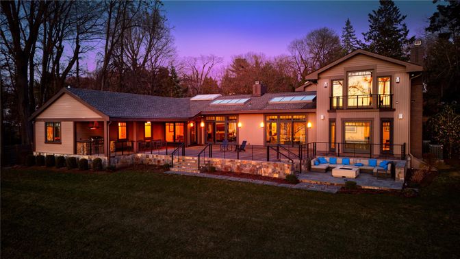 Backyard, Exterior, Facade, Farmhouse