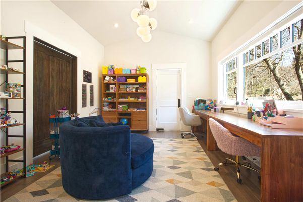 Home Office, Interior, Pendant Lights, Recessed Lighting