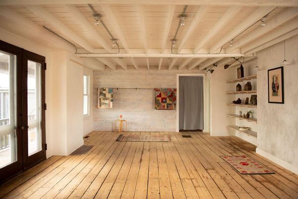 Interior, Stone Walls, Wooden Ceilings, Wood Texture Flooring