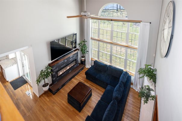 Fireplace, Interior, Living room, Wood Texture Flooring