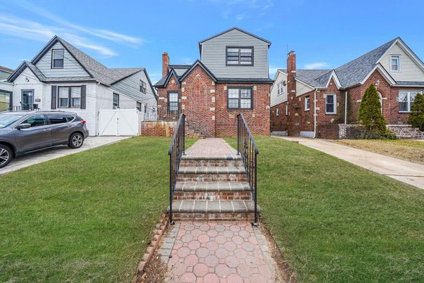Exterior, Facade, Brick Facade, Tudor Revival