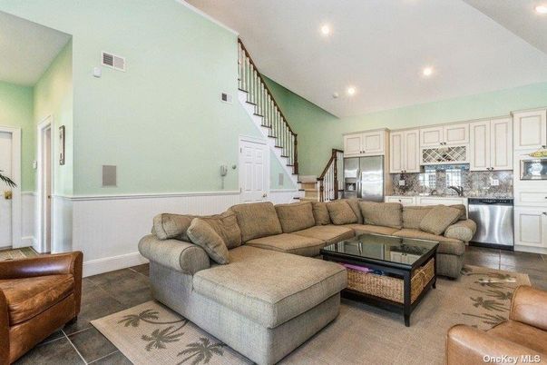 Interior, Kitchen, Living room, Recessed Lighting, Stainless Steel Appliances