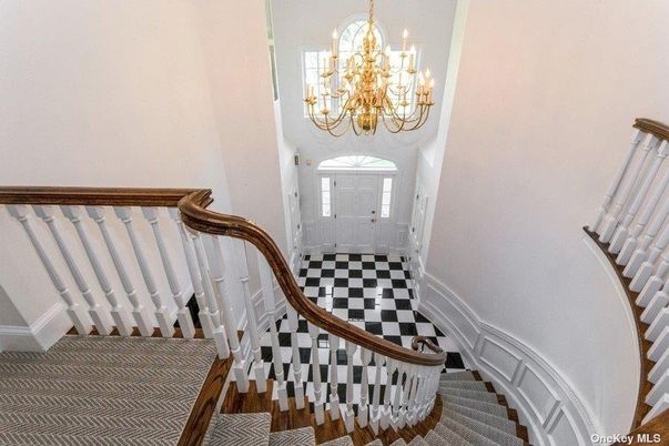 Chandelier, Dining room, Interior