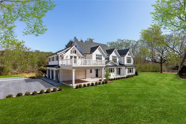 Attached, Backyard, Exterior, Facade, Farmhouse
