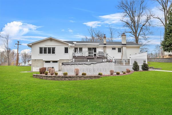 Attached, Backyard, Exterior, Facade, Raised Ranch