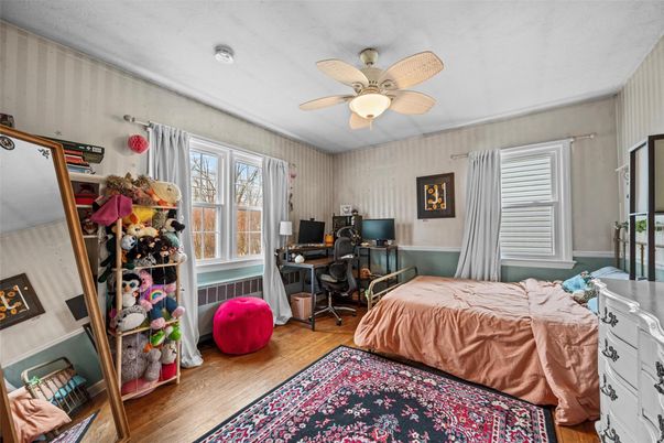 Bedroom, Home Office, Interior, Wood Texture Flooring
