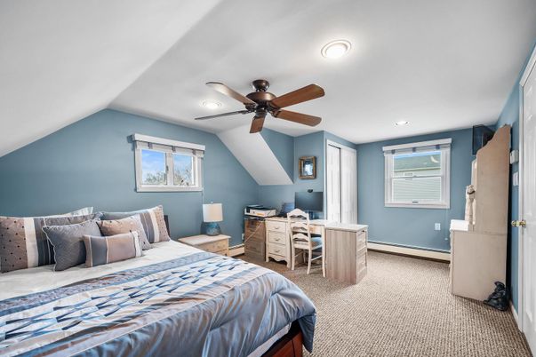 Bedroom, Home Office, Interior, Recessed Lighting